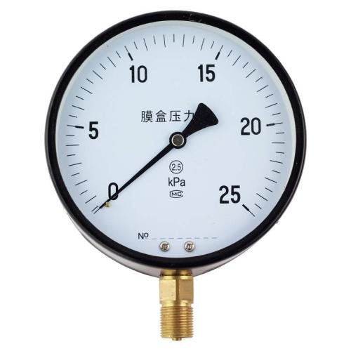 YE-100、150膜盒壓力表